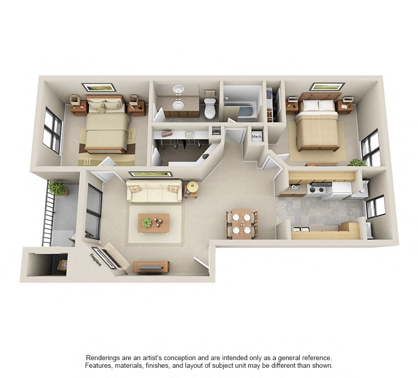 Sandia Floor Plan 2